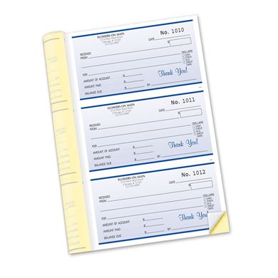 Custom Receipt Booklets