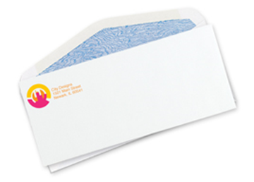 #10 Envelope, Security Tint || Custom Envelopes || Full Color