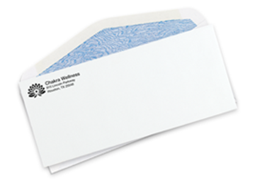 #10 Envelope, Security Tint || Custom Envelopes || Spot Color