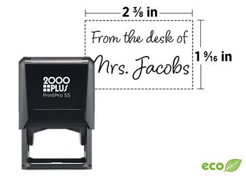 2000 Plus® PrintPro™ 55 Stamp || Custom Self-Inking Stamps || 1 9/16" x 2 3/8" Impression