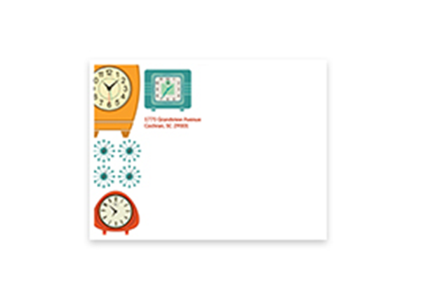 A2 Announcement Envelope, Square-Flap || Custom Envelopes || Full Color, Front Only