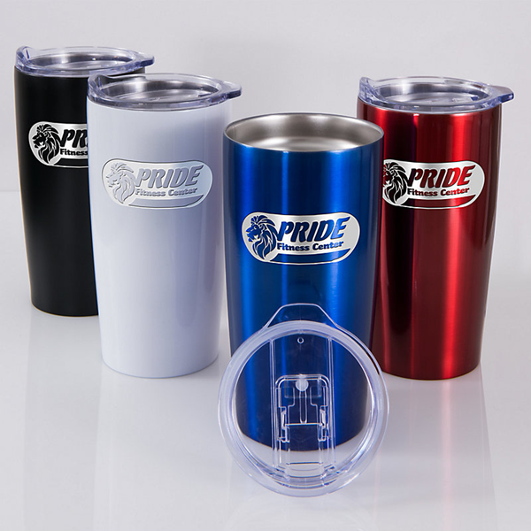 Adventure Travel Tumbler || Custom Drinkware || 20 oz, Laser Engraved