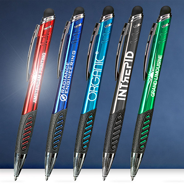 Aerostar Illuminated Stylus Pen || Custom Pens || Illuminated Engraving