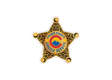 Sheriff Star Labels || Custom Labels || 2 3/4" x 2 3/4", Full Color