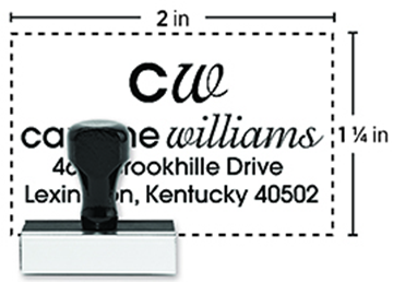 Traditional Rubber Stamp RF79