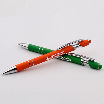 Ultima Brite Softex Gel Glide Stylus Pen || Custom Pens || Screen Printed