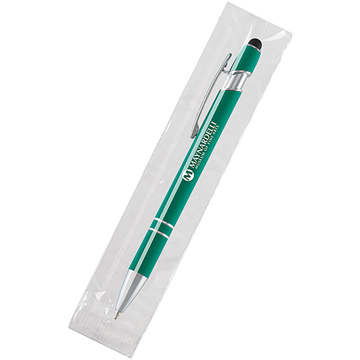 Ultima Softex Gel-Glide Stylus Pen || Custom Pens || Screen Printed