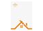 Spot Color Letterhead || Letterhead || 1 PMS Ink, Flat Print